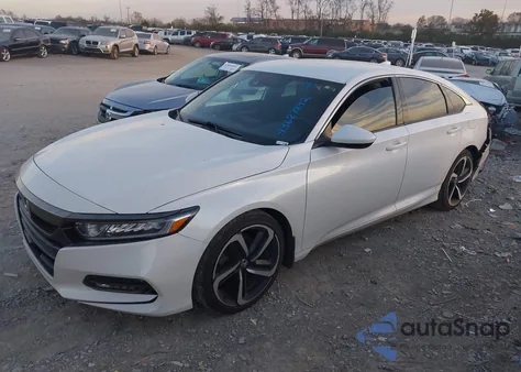 2018 Honda Accord Sport z USA, uszkodzony, nr VIN 1HGCV1F31JA012693
